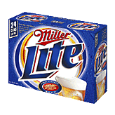 Miller Lite Beer 12 Oz Cans Right Picture